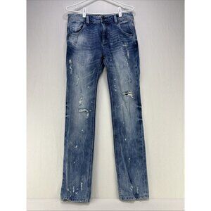 Parasuco Jeans Men’s Size 30 X 32 Bono Fit Mid Rise Skinny Distressed